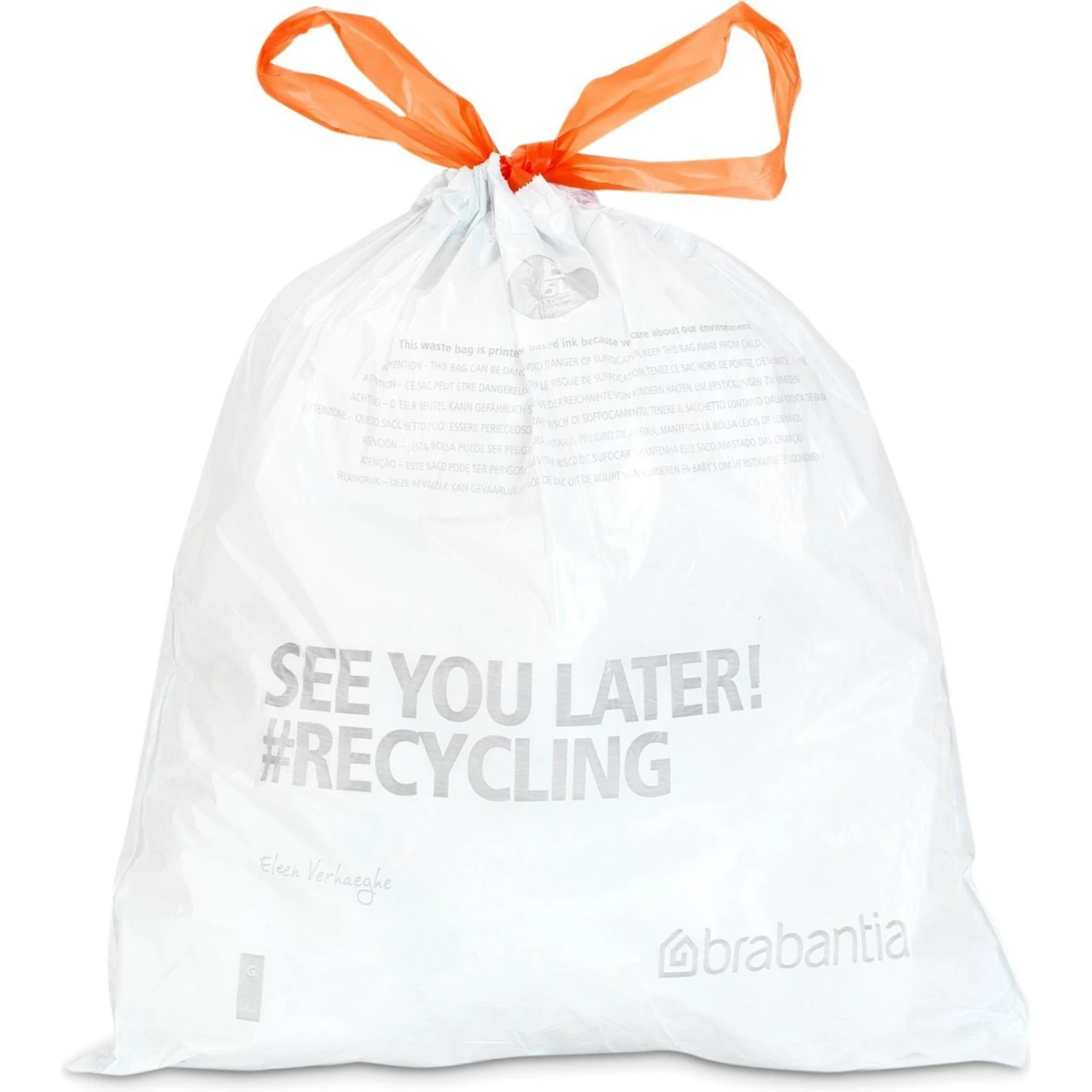 Brabantia PerfectFit Afvalzakken B 5 L 20 Stuks 4 Brabantia PerfectFit Afvalzakken B 5 L 20 Stuks - Afbeelding 4