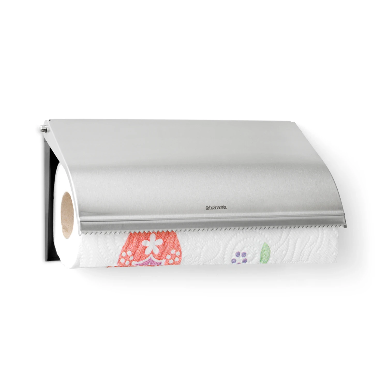 Brabantia Keukenrolhouder Wandmodel Mat Staal 3 Brabantia Keukenrolhouder Wandmodel Mat Staal - Afbeelding 3