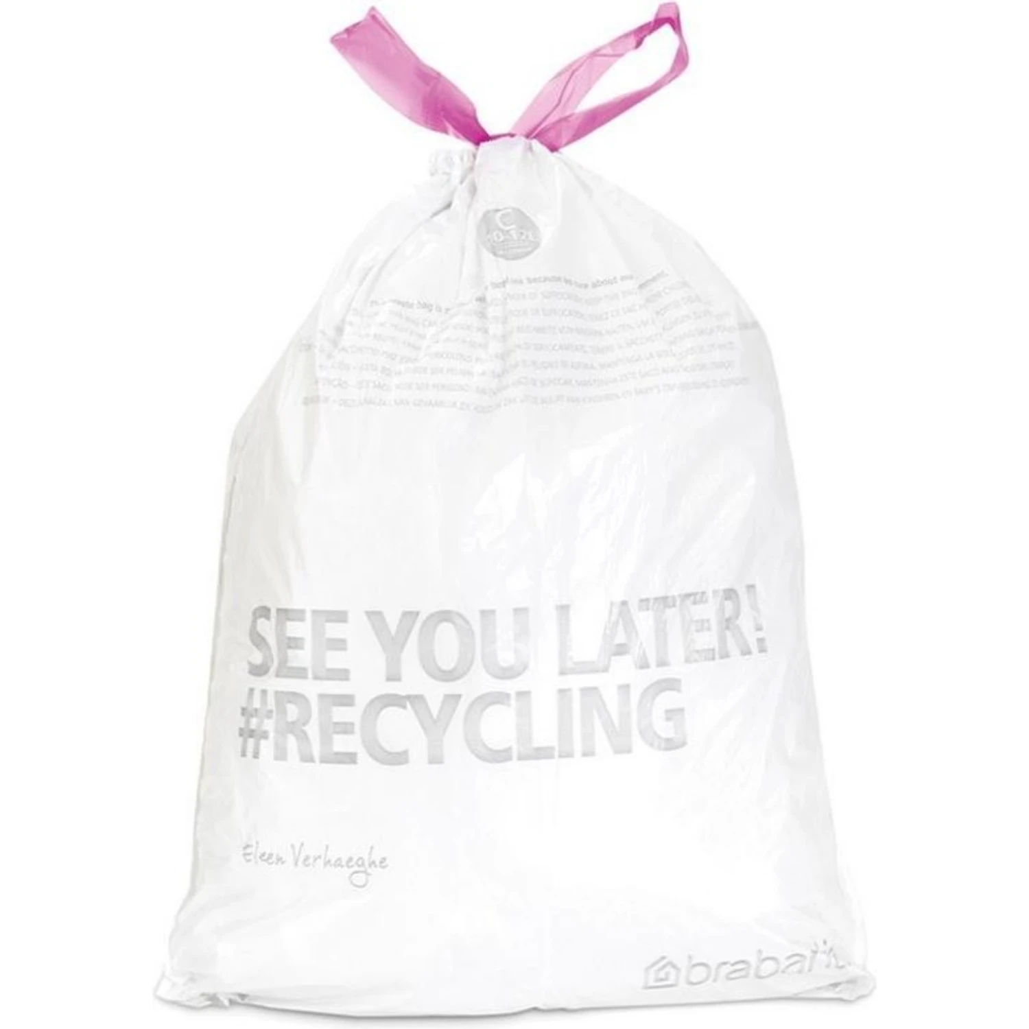 Brabantia PerfectFit Afvalzakken C 10-12 L 20 Stuks 4 Brabantia PerfectFit Afvalzakken C 10-12 L 20 Stuks - Afbeelding 4