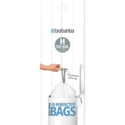 Brabantia PerfectFit Afvalzakken H 50-60 L 10 Stuks 9 Brabantia PerfectFit Afvalzakken H 50-60 L 10 Stuks -Brabantia 101 6784 5 1