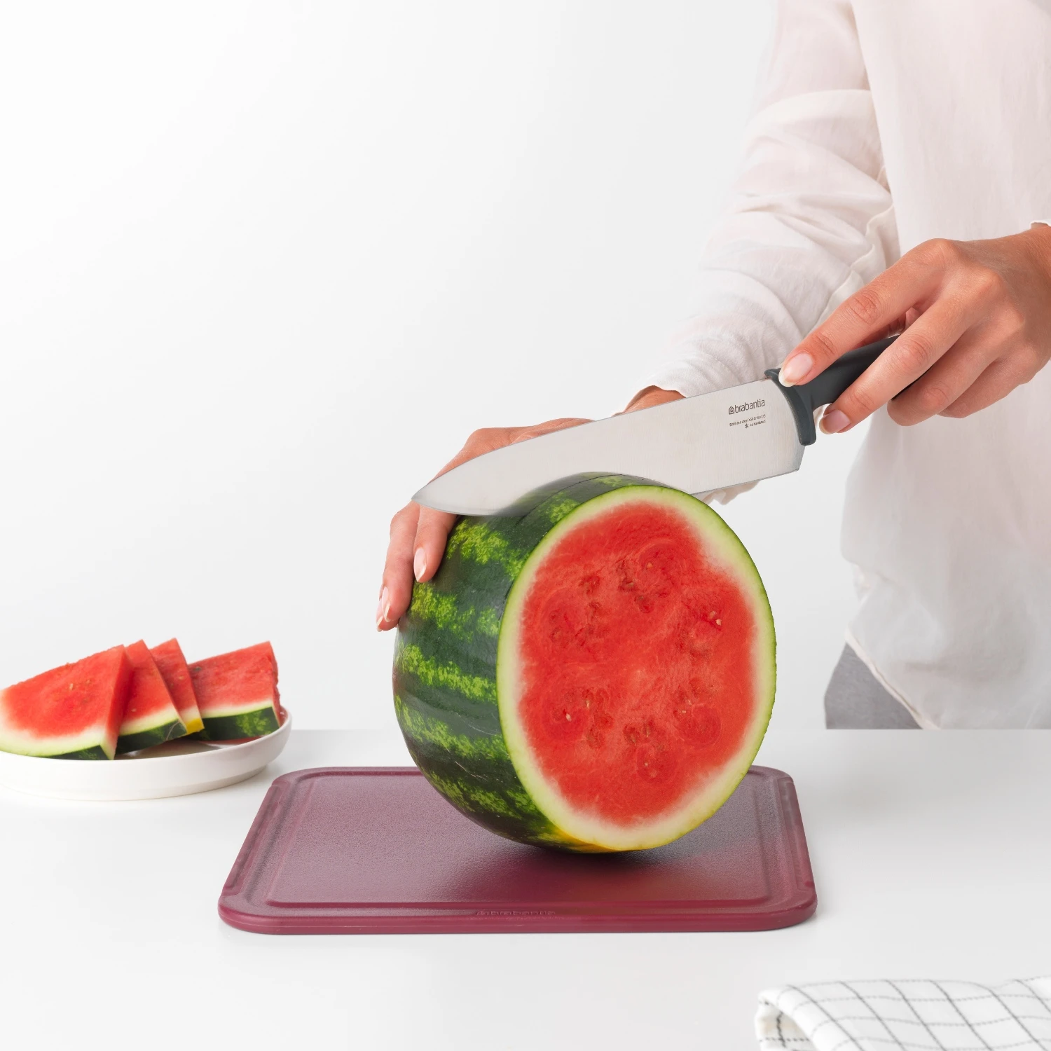 Brabantia Tasty+ Koksmes Donkergrijs 2 Brabantia Tasty+ Koksmes Donkergrijs - Afbeelding 2