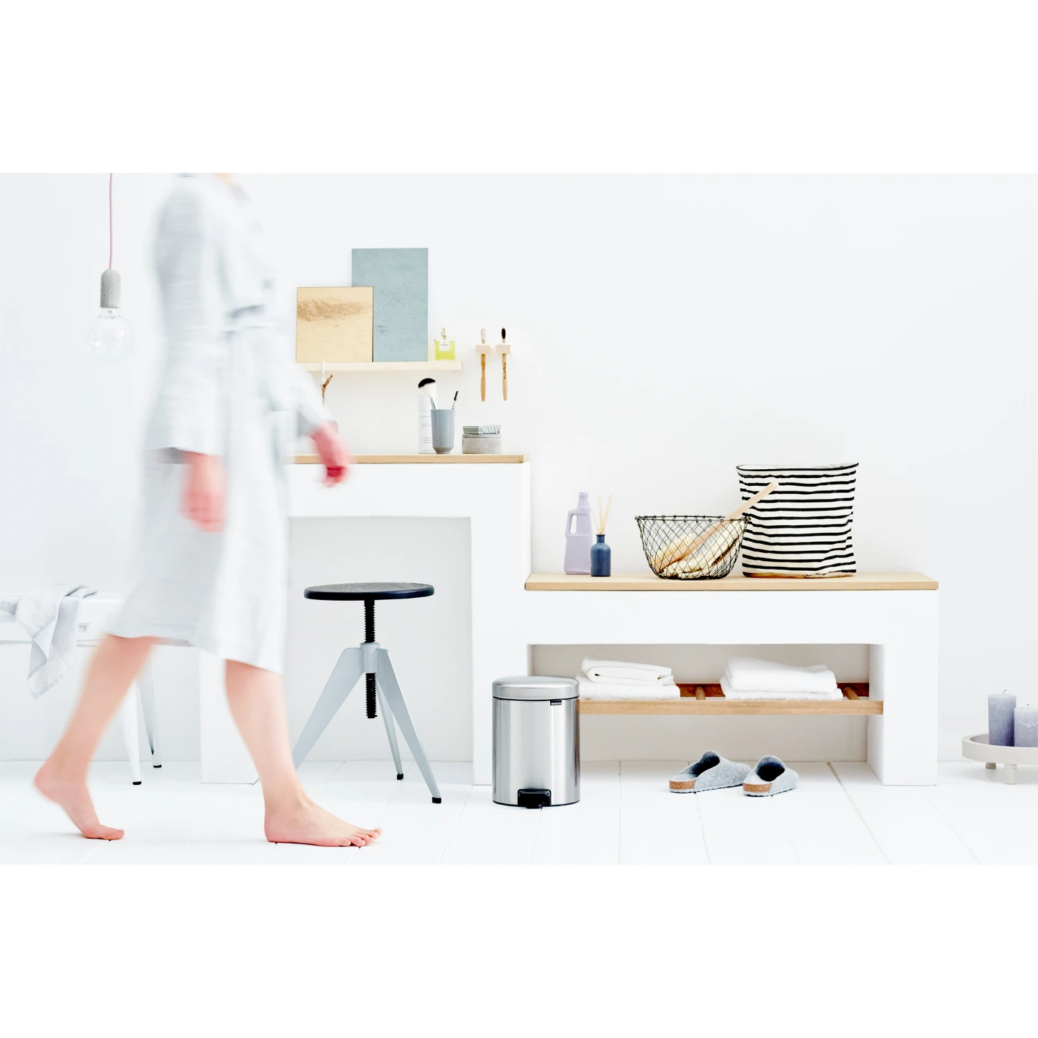 Brabantia Newicon Pedaalemmer 5 L Mat Staal 6 Brabantia Newicon Pedaalemmer 5 L Mat Staal - Afbeelding 6