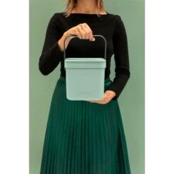 Brabantia Sort & Go Afvalbakje 3 Liter Jade Green -Brabantia 102 1683 4 1