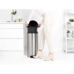 Brabantia Newicon Pedaalemmer 30 L Mat Staal -Brabantia 102 1822 5 1