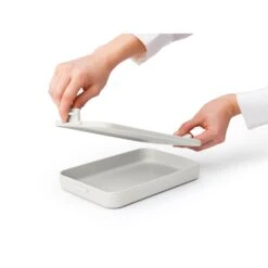 Brabantia Make & Take Lunchbox Plat Lichtgrijs -Brabantia 102 2841 3 1