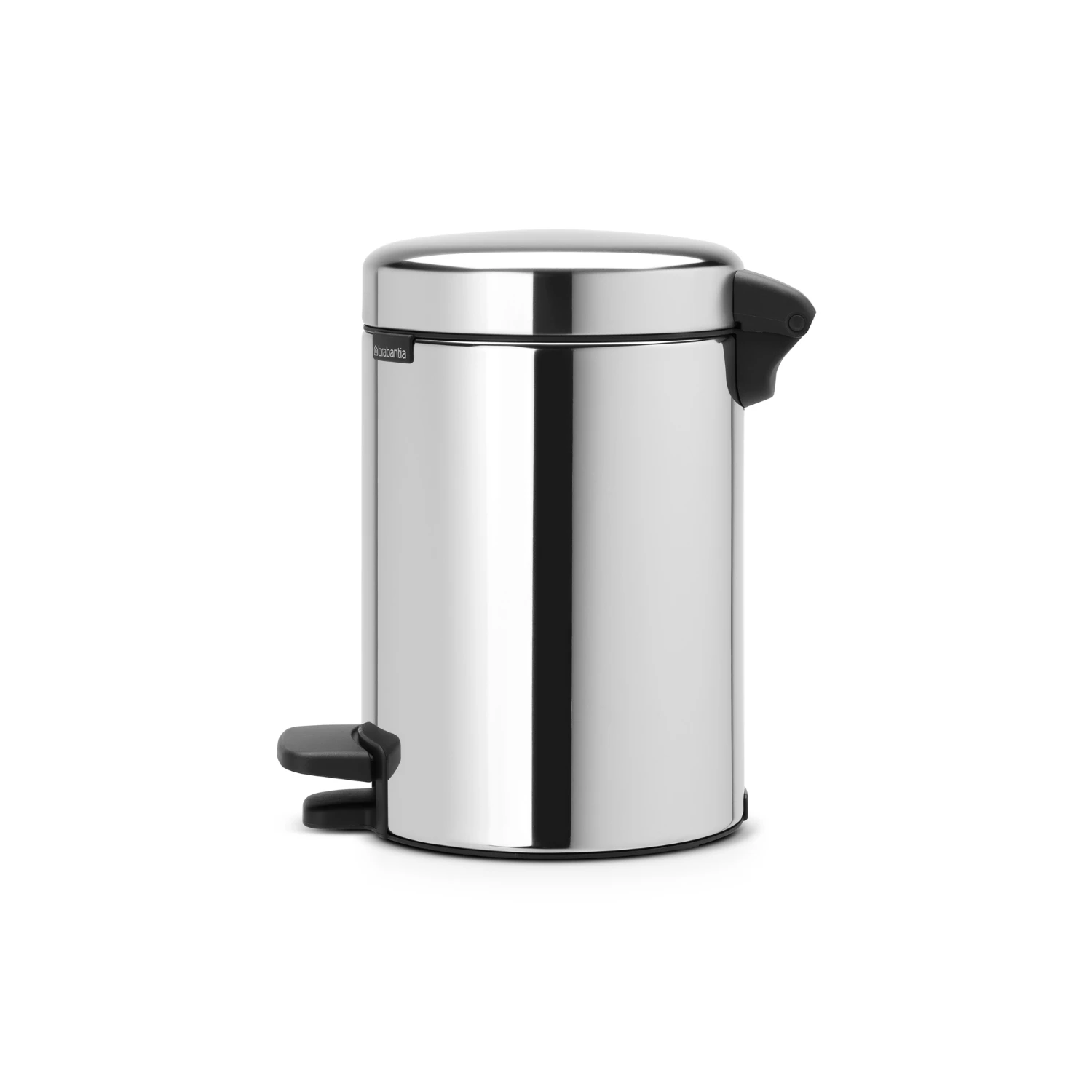 Brabantia Newicon Pedaalemmer 3 L Brilliant Staal 2 Brabantia Newicon Pedaalemmer 3 L Brilliant Staal - Afbeelding 2