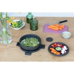 Brabantia Make En Take Salade Lunchkom 1,3 Liter Donkergrijs -Brabantia 102 6344 5 1