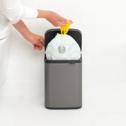 Brabantia Bo Afvalemmer 4 L - Platinum -Brabantia 10252647