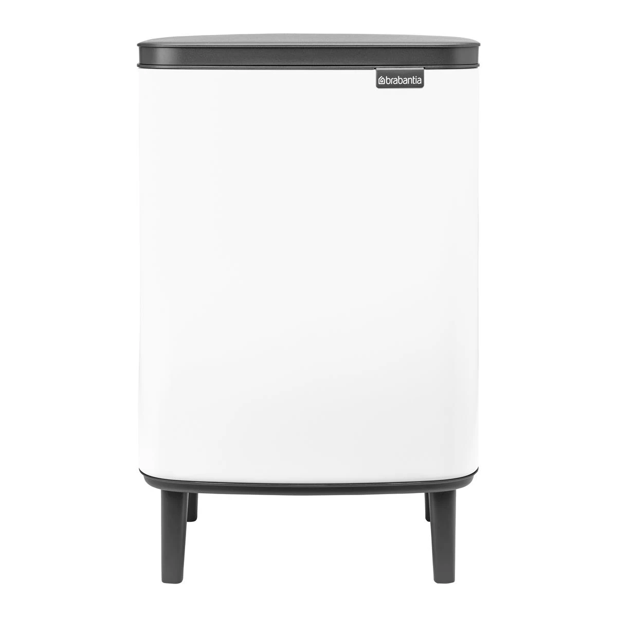 Brabantia Bo Hi Afvalemmer 12 L - White 1 Brabantia Bo Hi Afvalemmer 12 L - White