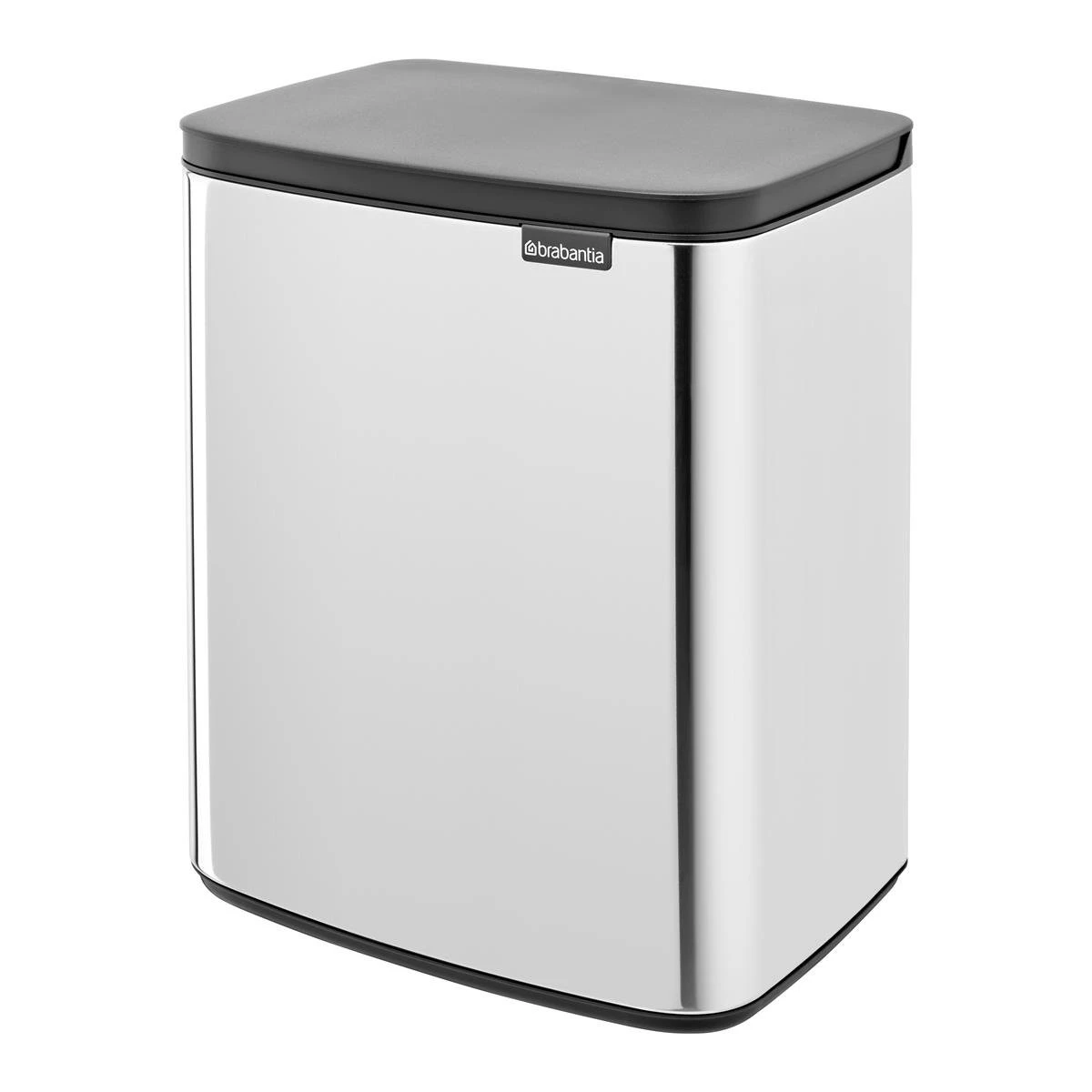 Brabantia Bo Afvalemmer 12 L - Brilliant Steel 1 Brabantia Bo Afvalemmer 12 L - Brilliant Steel