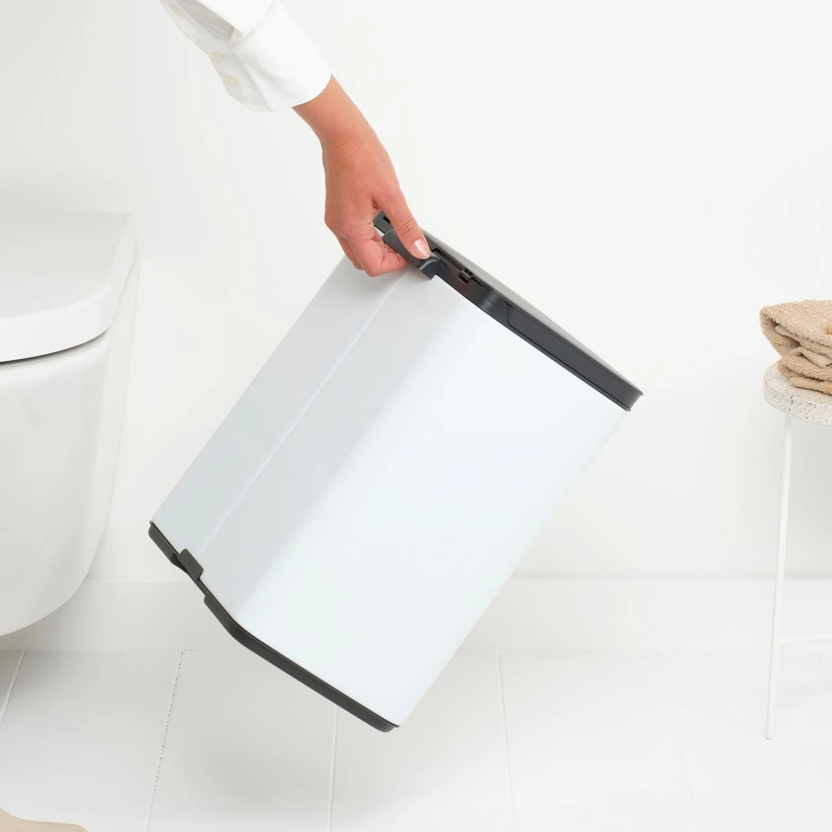 Brabantia Bo Afvalemmer 12 L - White 7 Brabantia Bo Afvalemmer 12 L - White - Afbeelding 7