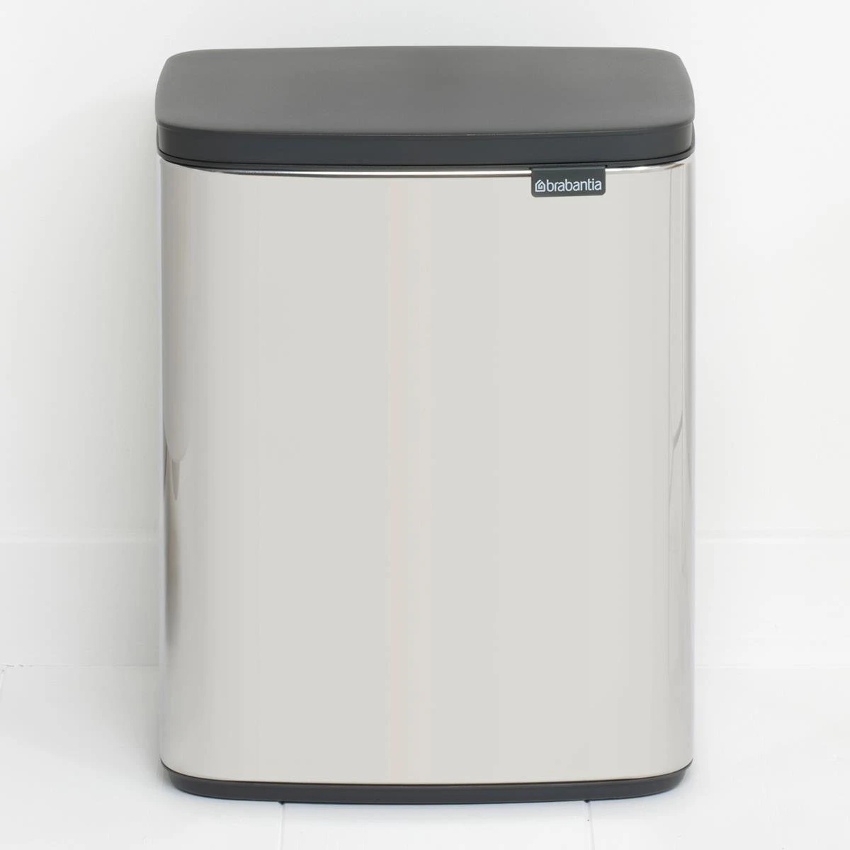 Brabantia Bo Afvalemmer 12 L - Brilliant Steel 8 Brabantia Bo Afvalemmer 12 L - Brilliant Steel - Afbeelding 8