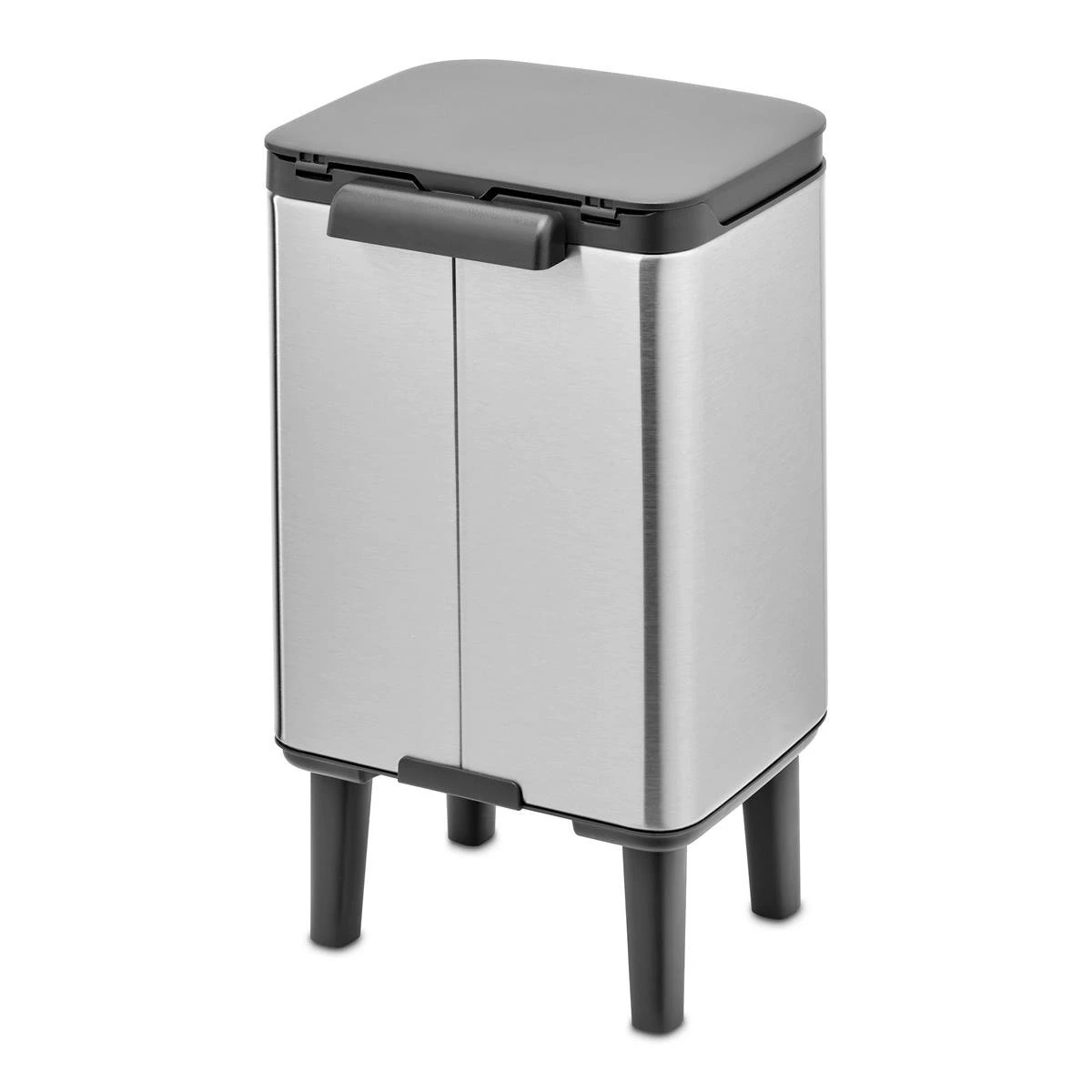 Brabantia Bo Hi Afvalemmer 4 L - Matt Steel FPP 4 Brabantia Bo Hi Afvalemmer 4 L - Matt Steel FPP - Afbeelding 4