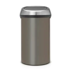 Brabantia Touch Bin Afvalemmer 60 Liter Vingerafdrukvrij