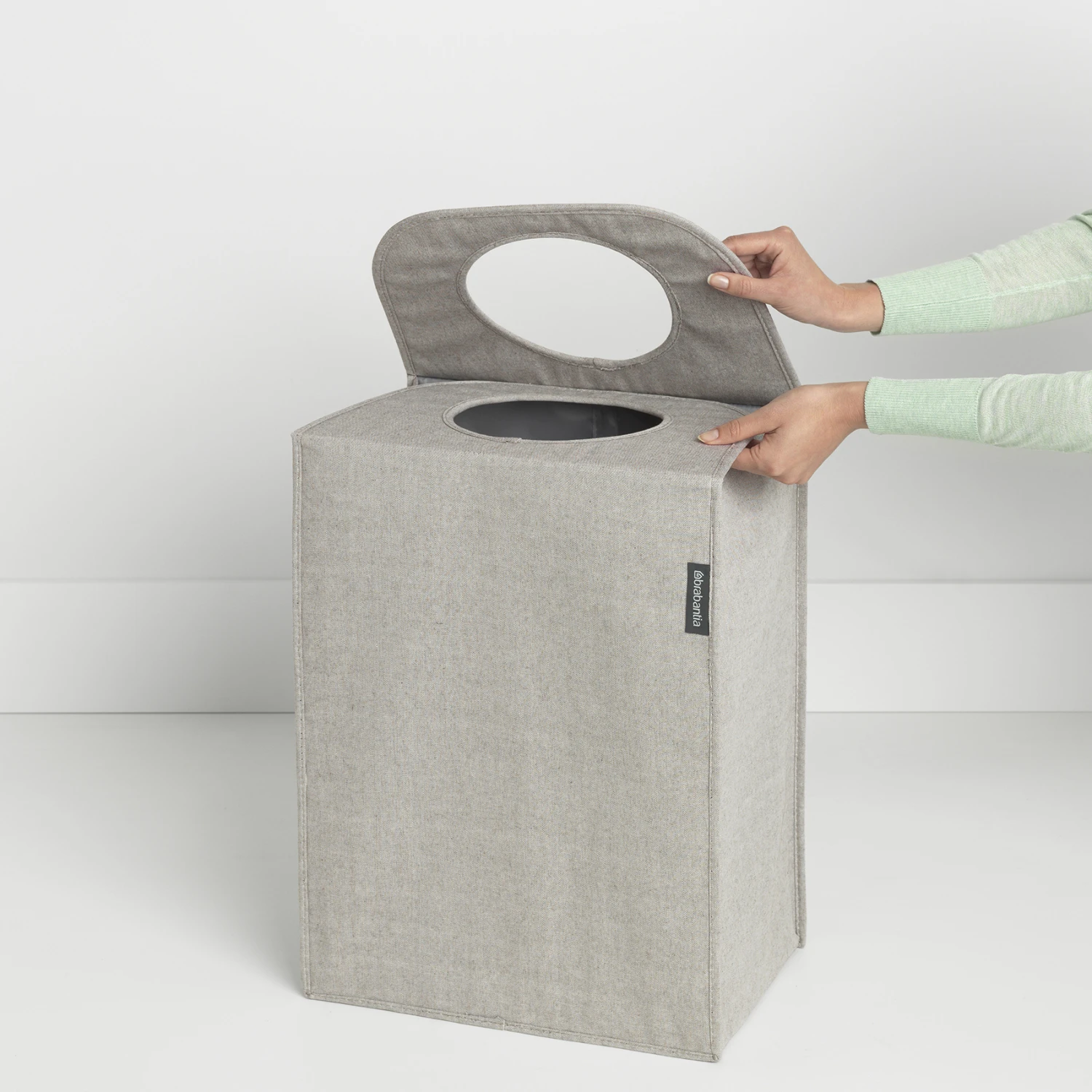 Brabantia Waszak Stof Rechthoekig 55 Liter 3 Brabantia Waszak Stof Rechthoekig 55 Liter - Afbeelding 3