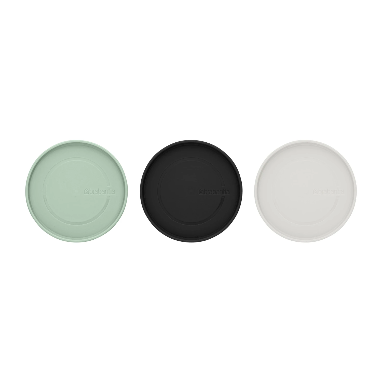 Brabantia Voorraadbussen Glas 3-pack 2 Brabantia Voorraadbussen Glas 3-pack - Afbeelding 2