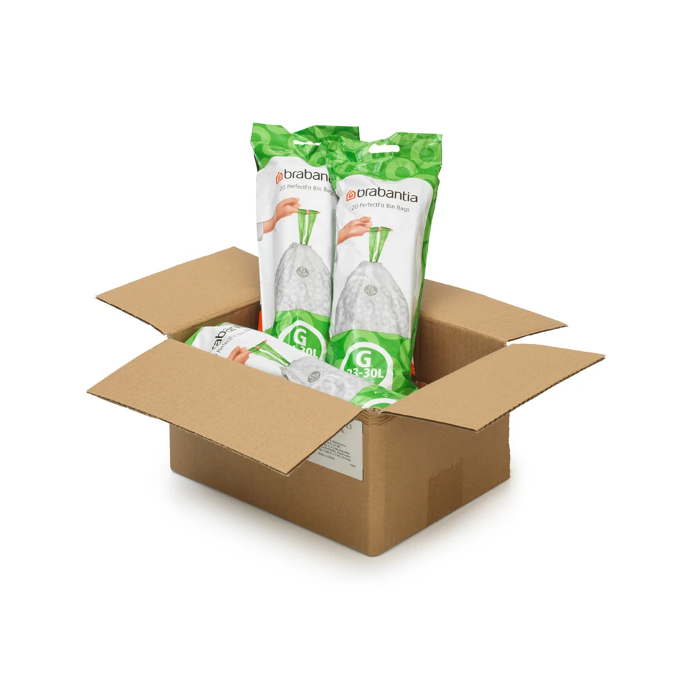 Brabantia PerfectFit Afvalzak 120 Zakken 5 Brabantia PerfectFit Afvalzak 120 Zakken - Afbeelding 5