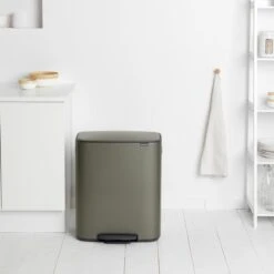 Brabantia Bo Pedaalemmer 2 X 30 L - Platinum 25 Brabantia Bo Pedaalemmer 2 X 30 L - Platinum -Brabantia 9462715