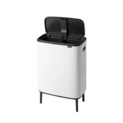 Brabantia Bo Touch Bin Hi Afvalemmer 2 X 30 L - Wit 28 Brabantia Bo Touch Bin Hi Afvalemmer 2 X 30 L - Wit -Brabantia 9463630