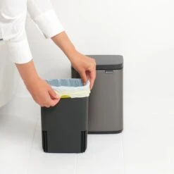 Brabantia Bo Afvalemmer 4 L - Platinum -Brabantia 9483913
