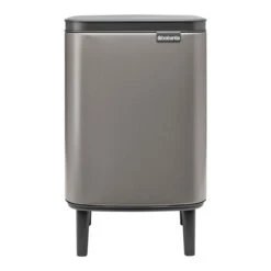 Brabantia Bo Hi Afvalemmer 7 L - Platinum
