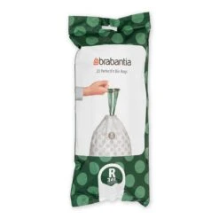 Brabantia Type R PerfectFit Jaarverpakking Afvalzak 36 Liter - 120 Stuks -Brabantia 9603103
